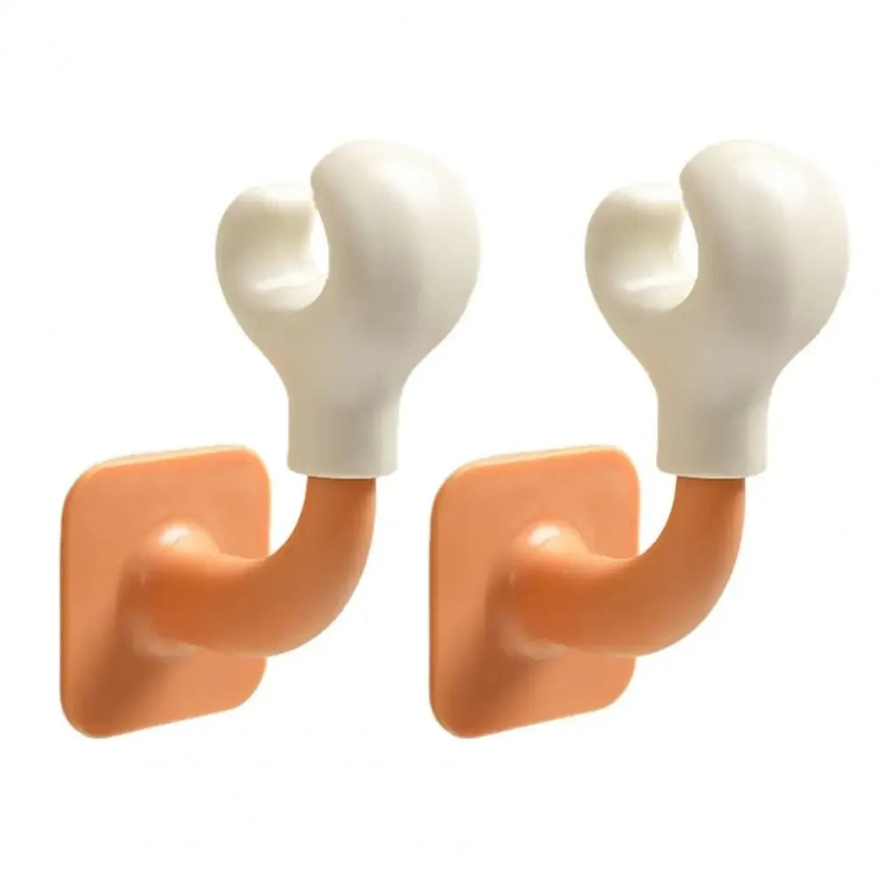 2Pcs DIY tissue box decorative foot legs self-adhesive multifunctional bin hand hook holder decoration decorative stuff